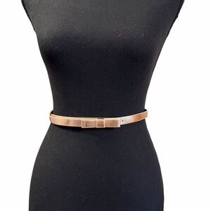 Children’s Rose Gold Bow Belt